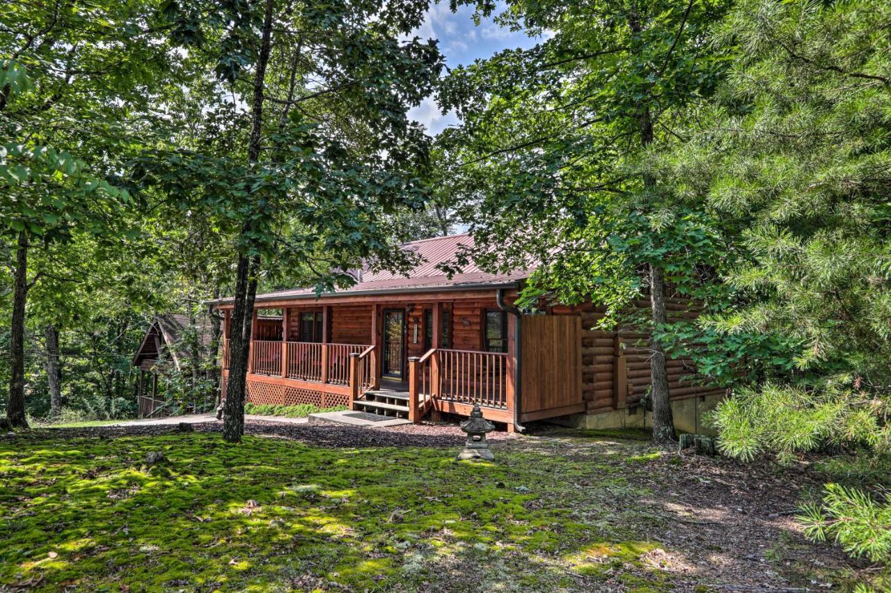 Cabin With Deck And Fireplace Less Than 3 Mi To Dollywood! Pigeon Forge Exteriör bild